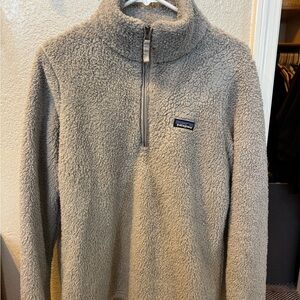 Patagonia Soft Gray Sherpa Jacket